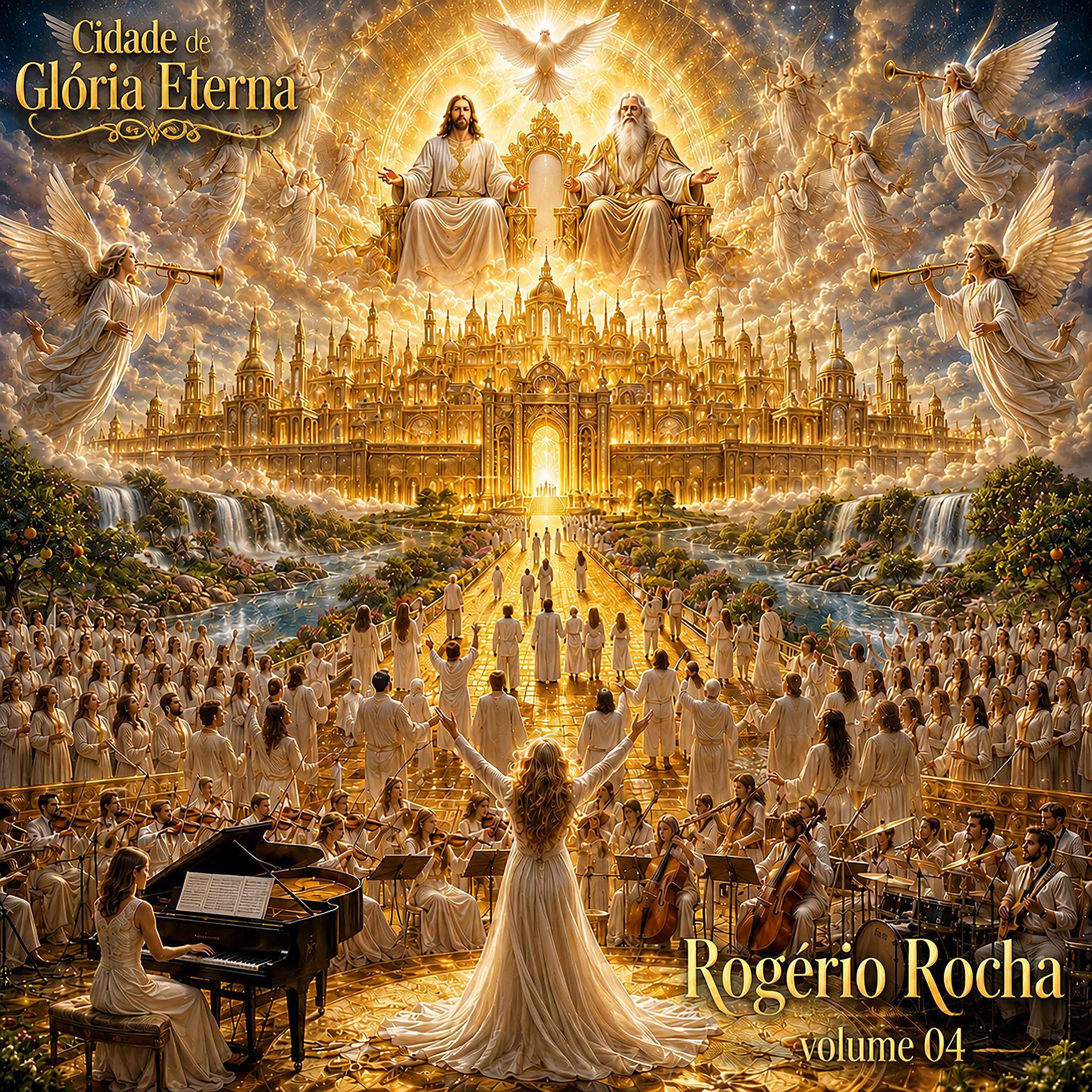 Capa do álbum Cidade de Gloria Eterna